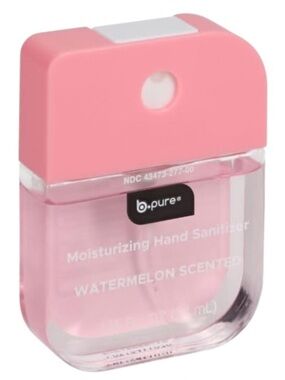 3/$12 B Pure Watermelon Scented Moisturizing Hand Sanitizer 1.15oz